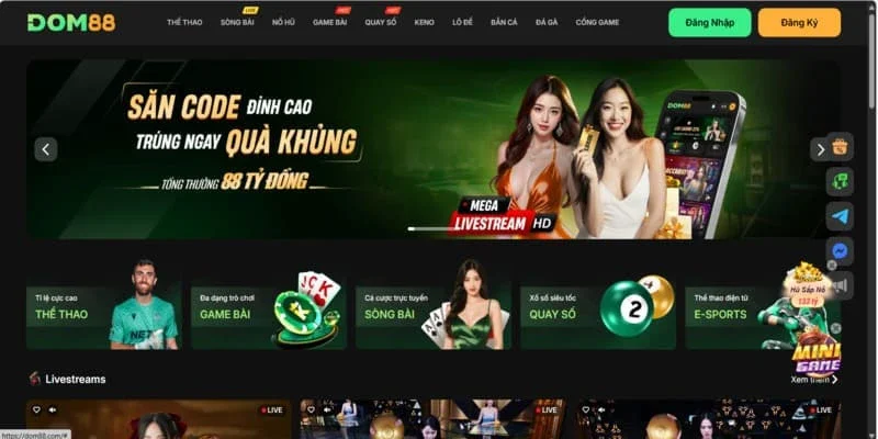 Khám phá cơ bản về nhà cái DOM88